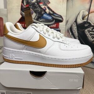 Womens Nike AIR FORCE 1 LOW '07 'NEXT NATURE WHITE FLAX' DC9486-103 Sizes 7-9.5W
